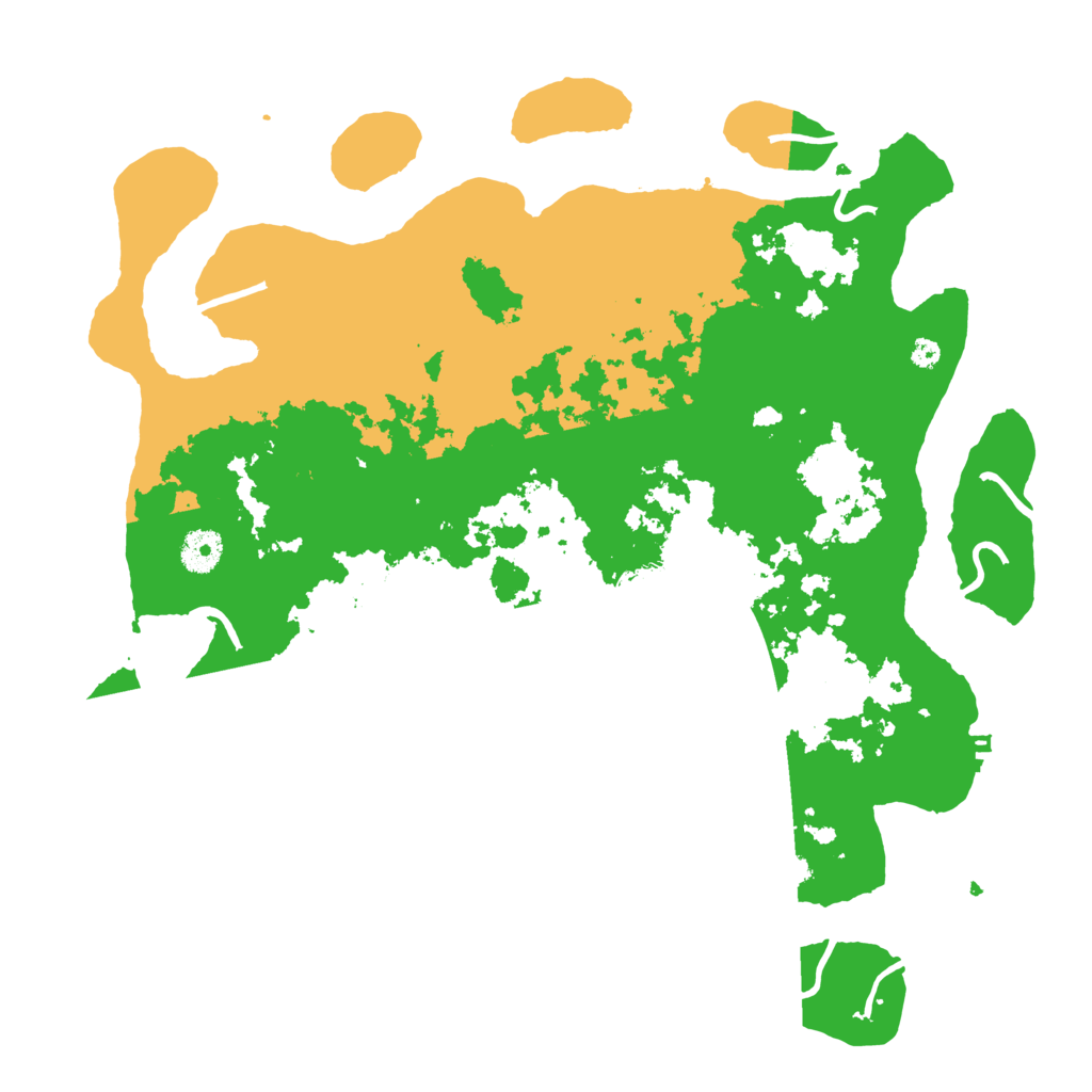 Biome Rust Map: Procedural Map, Size: 3850, Seed: 71154140