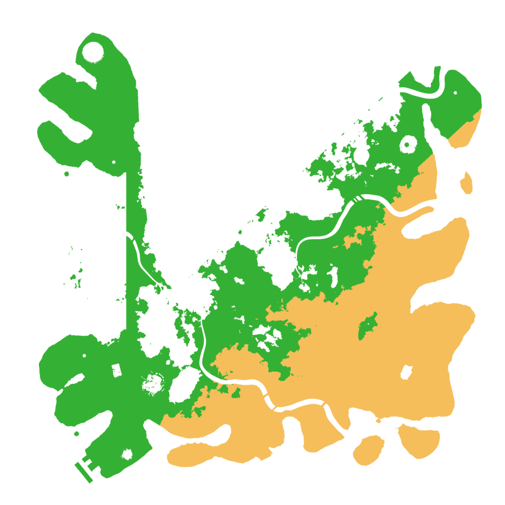 Biome Rust Map: Procedural Map, Size: 4250, Seed: 1860719177