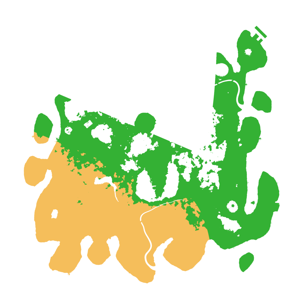 Biome Rust Map: Procedural Map, Size: 4000, Seed: 1923712734