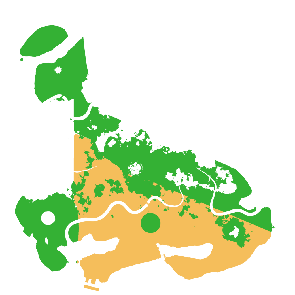 Biome Rust Map: Procedural Map, Size: 3950, Seed: 6337944