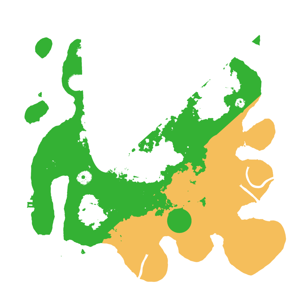 Biome Rust Map: Procedural Map, Size: 3300, Seed: 359785217