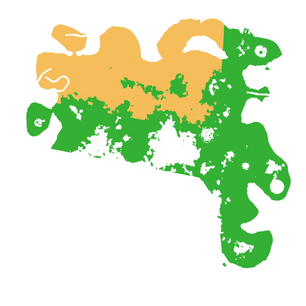 Biome Rust Map: Procedural Map, Size: 3800, Seed: 468165465
