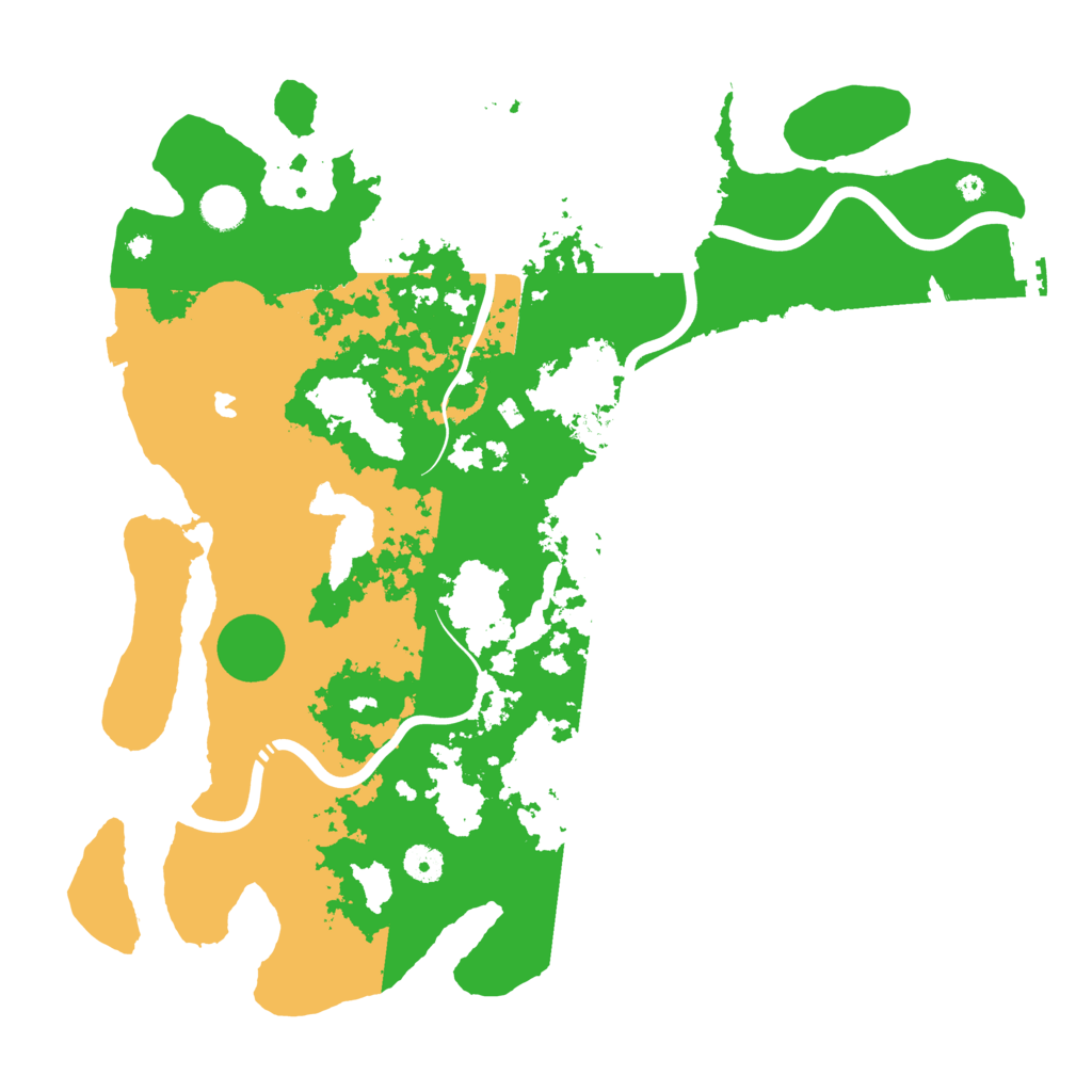 Biome Rust Map: Procedural Map, Size: 4250, Seed: 11391953