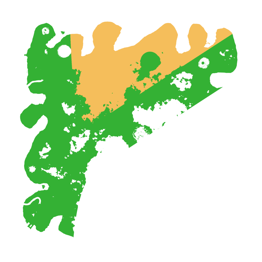 Biome Rust Map: Procedural Map, Size: 3650, Seed: 53072969