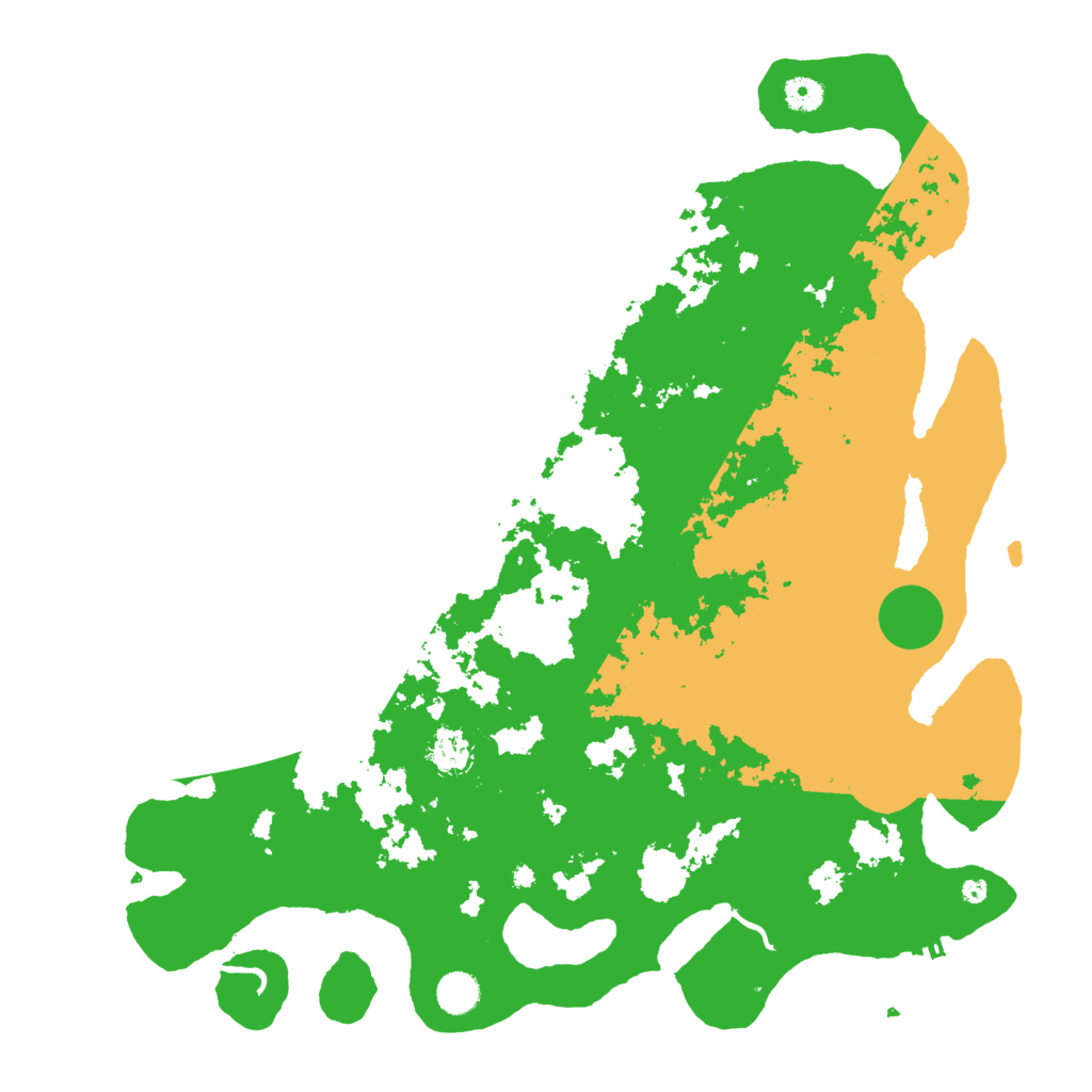 Biome Rust Map: Procedural Map, Size: 4500, Seed: 1810735451