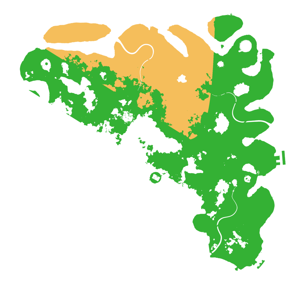 Biome Rust Map: Procedural Map, Size: 4250, Seed: 248