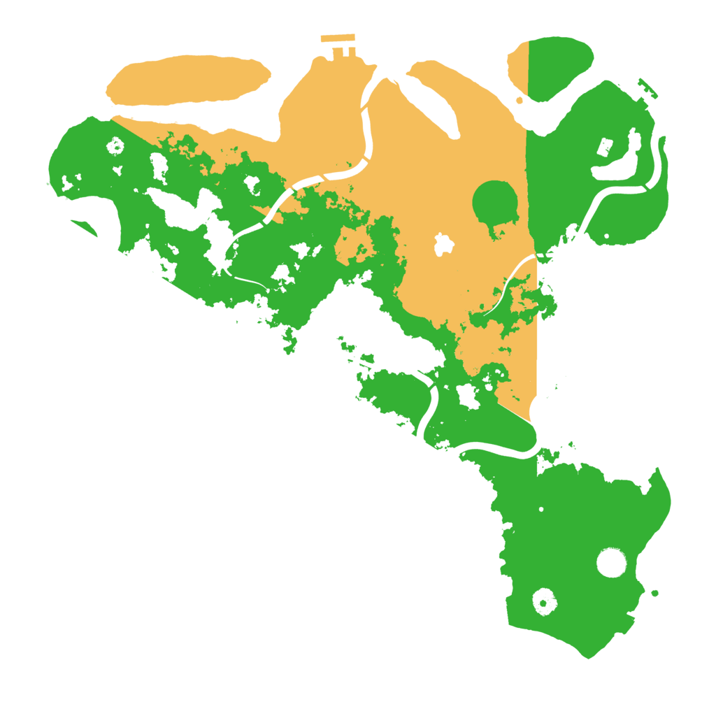 Biome Rust Map: Procedural Map, Size: 4250, Seed: 248