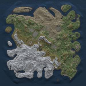 Thumbnail Rust Map: Procedural Map, Size: 4250, Seed: 248, 17 Monuments