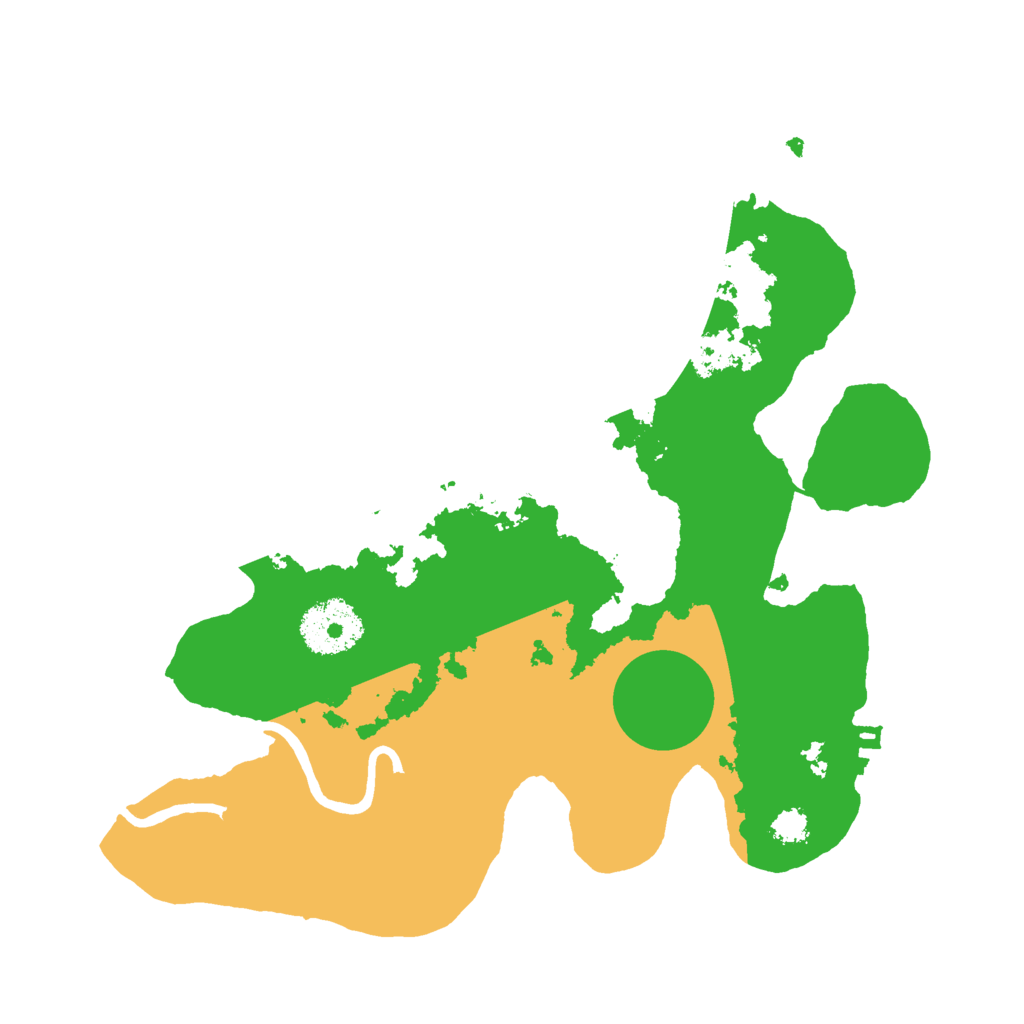 Biome Rust Map: Procedural Map, Size: 2700, Seed: 255281429