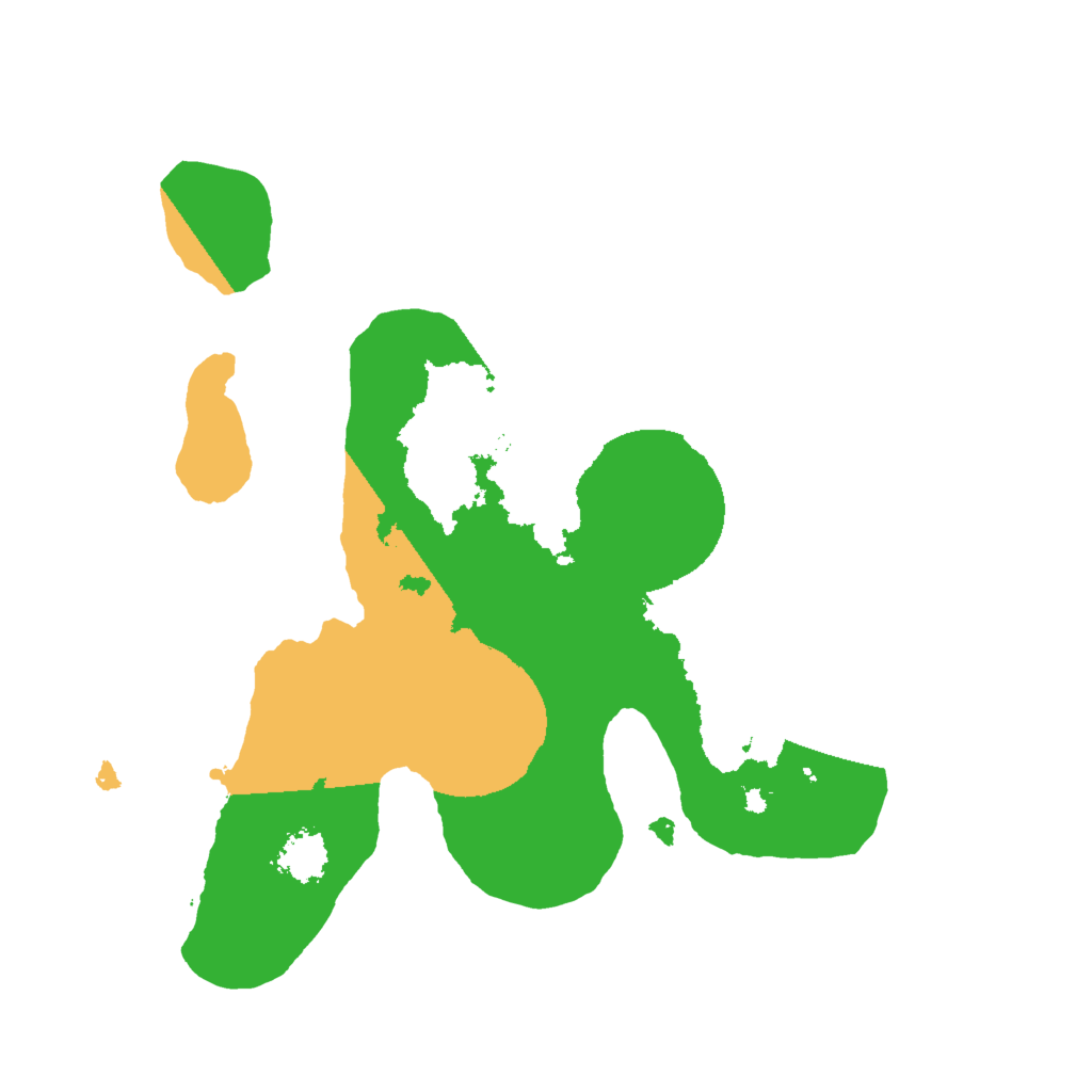 Biome Rust Map: Procedural Map, Size: 2000, Seed: 196