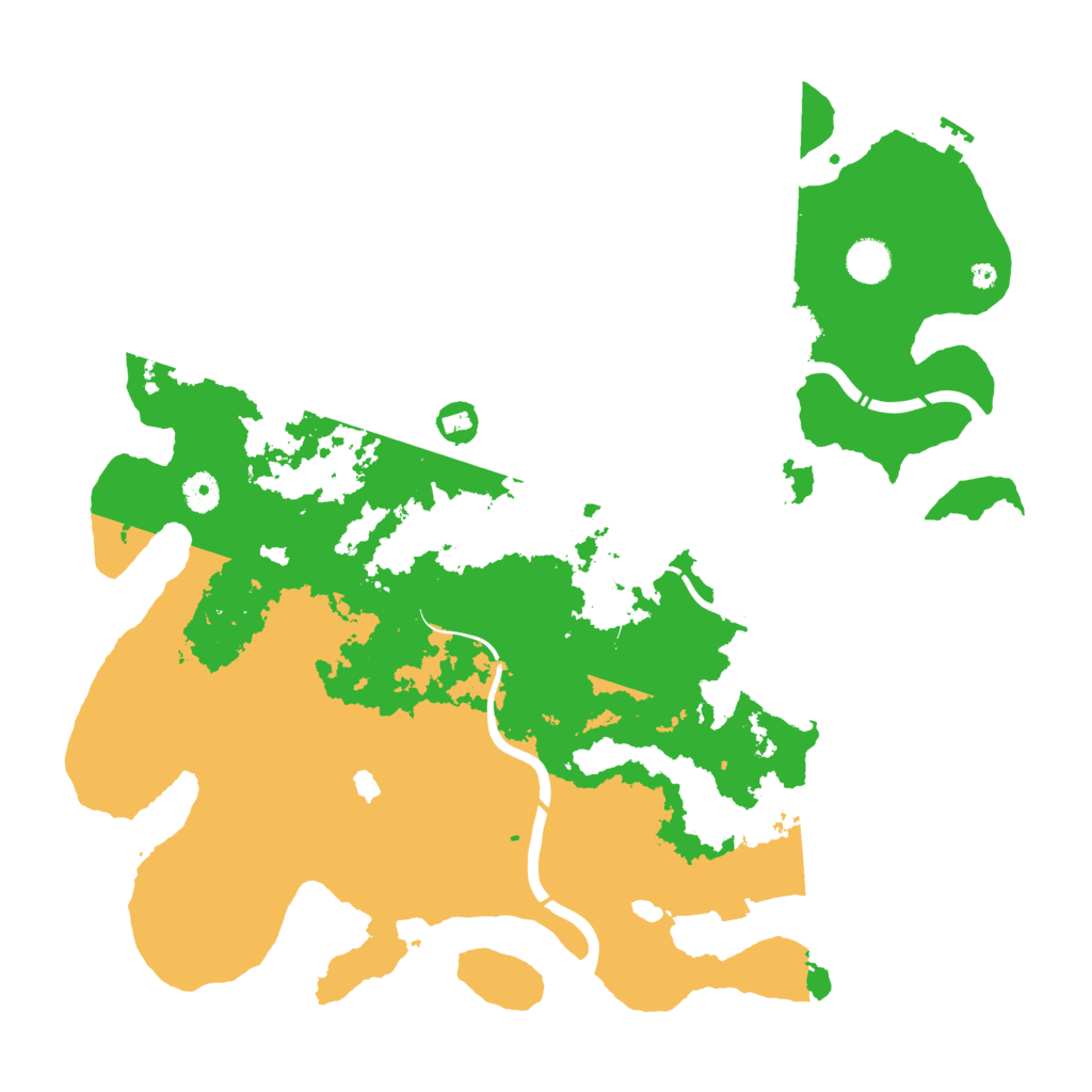 Biome Rust Map: Procedural Map, Size: 4300, Seed: 46812746