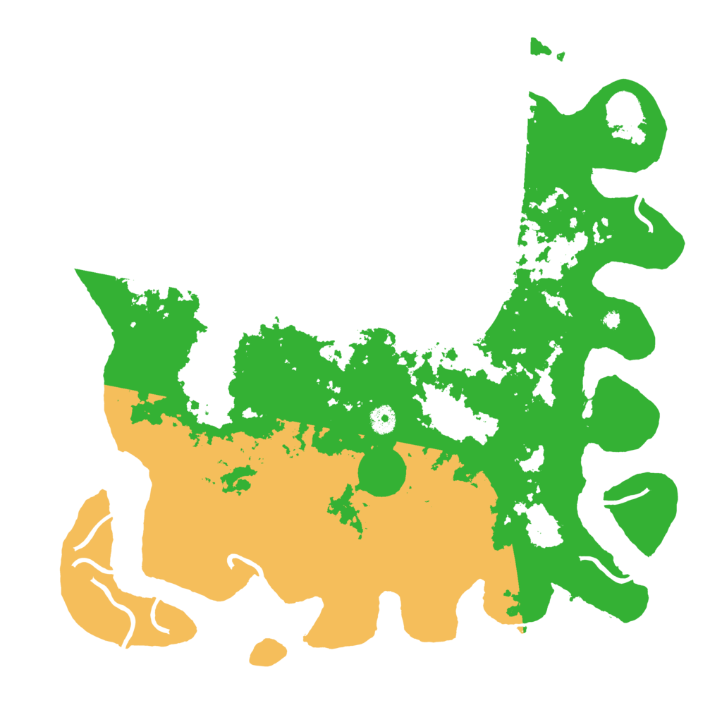 Biome Rust Map: Procedural Map, Size: 4000, Seed: 1337331225