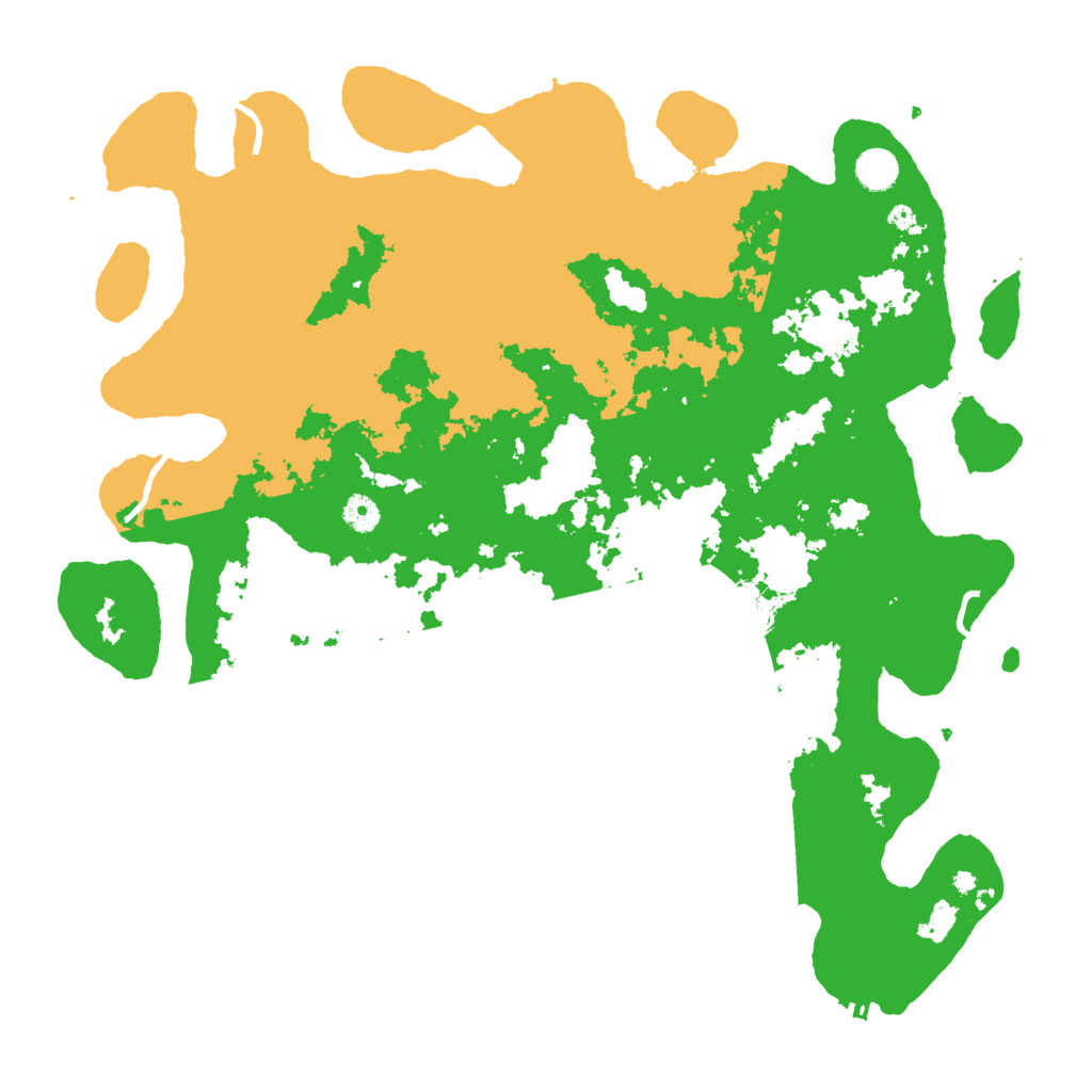 Biome Rust Map: Procedural Map, Size: 4500, Seed: 132177795