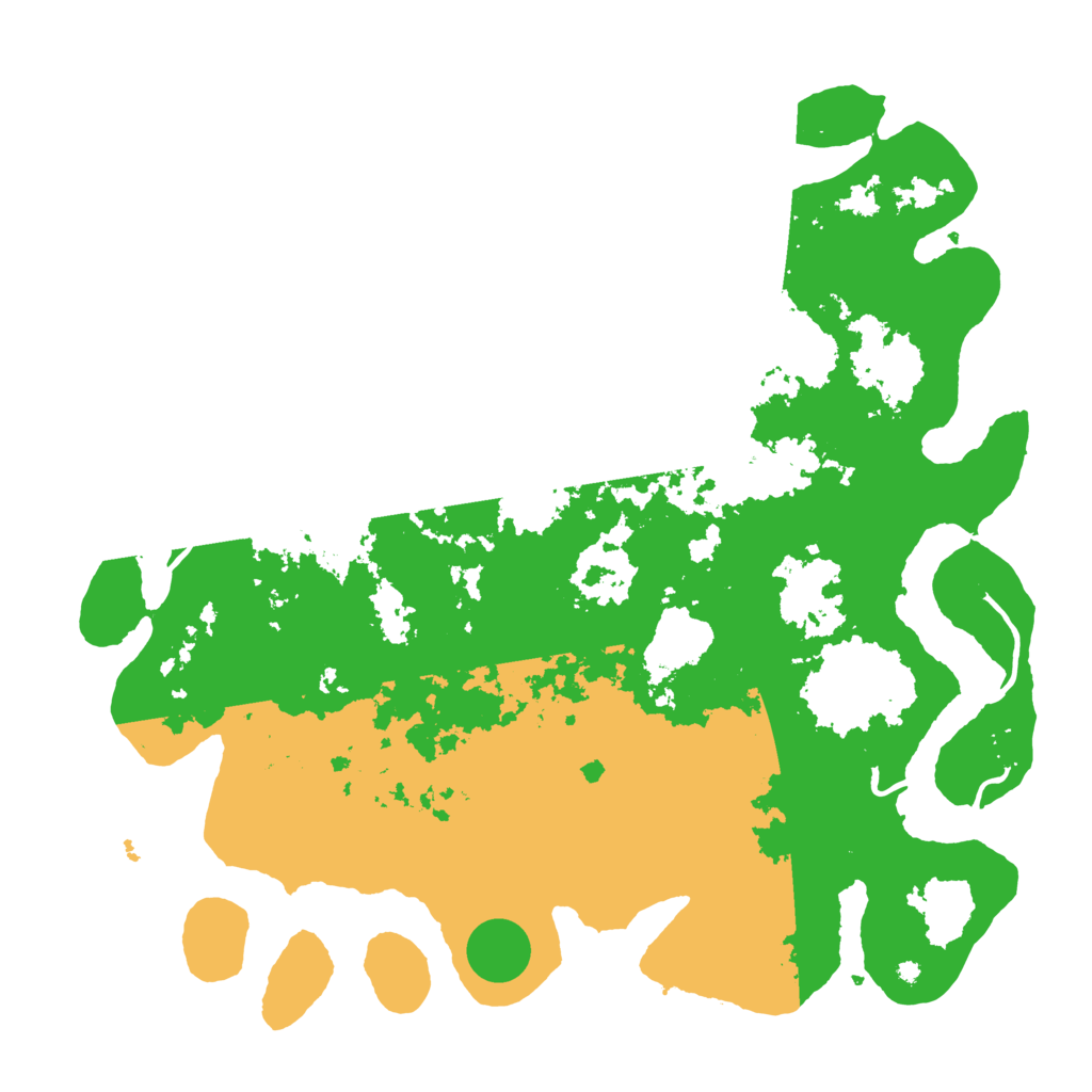 Biome Rust Map: Procedural Map, Size: 4500, Seed: 1557277186