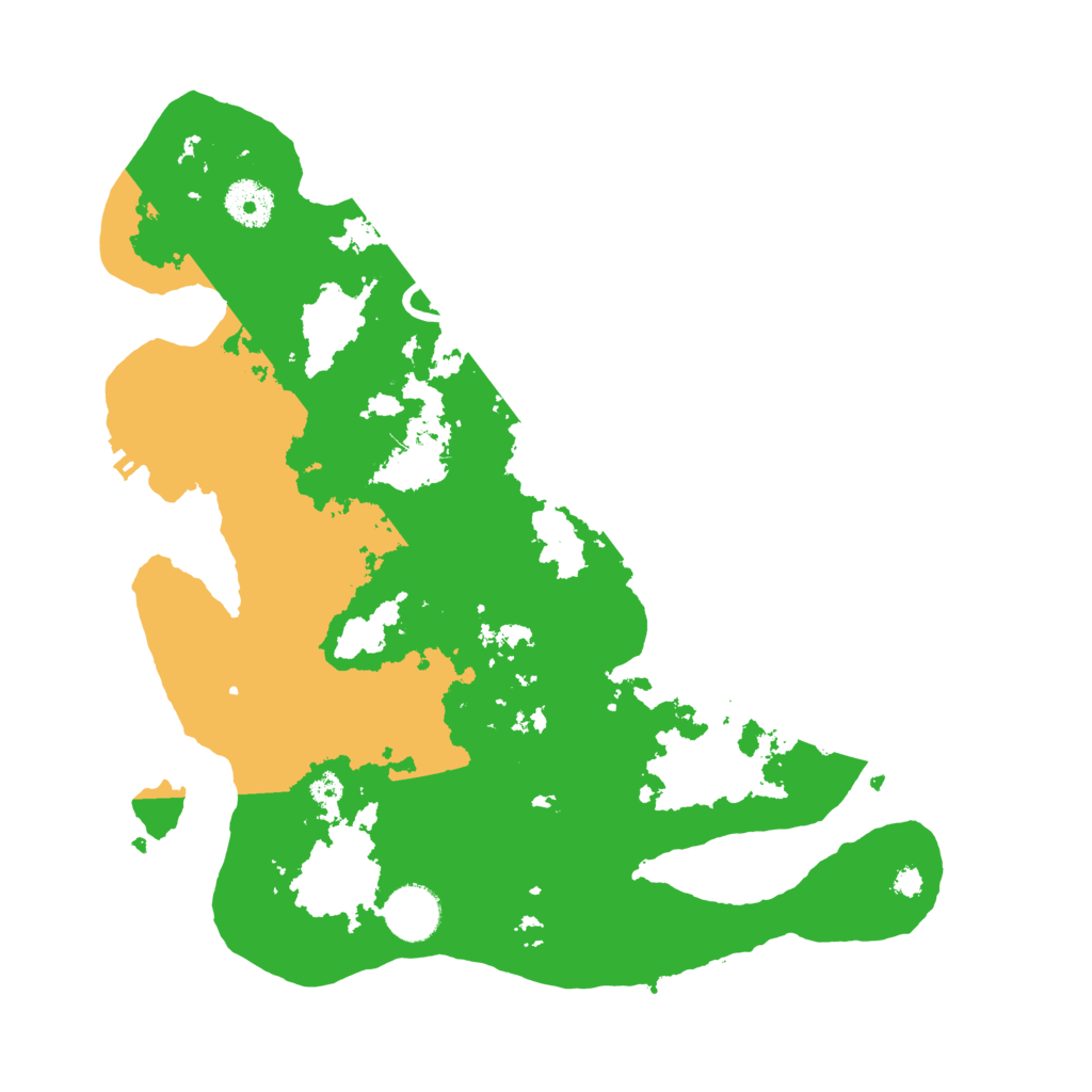 Biome Rust Map: Procedural Map, Size: 3450, Seed: 40629761