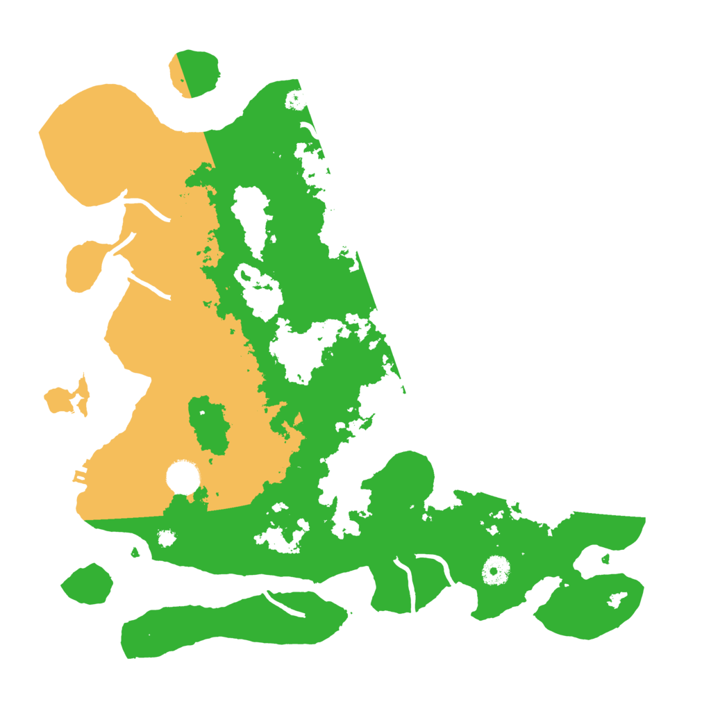 Biome Rust Map: Procedural Map, Size: 3700, Seed: 188663740