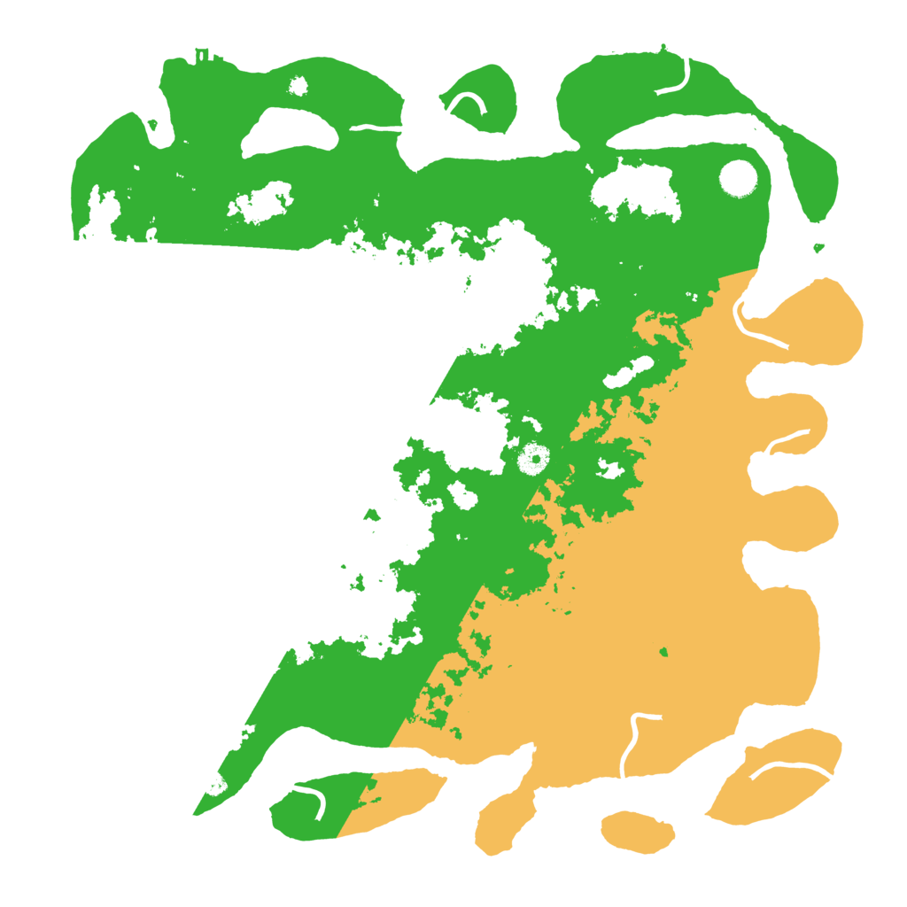 Biome Rust Map: Procedural Map, Size: 4300, Seed: 58673718