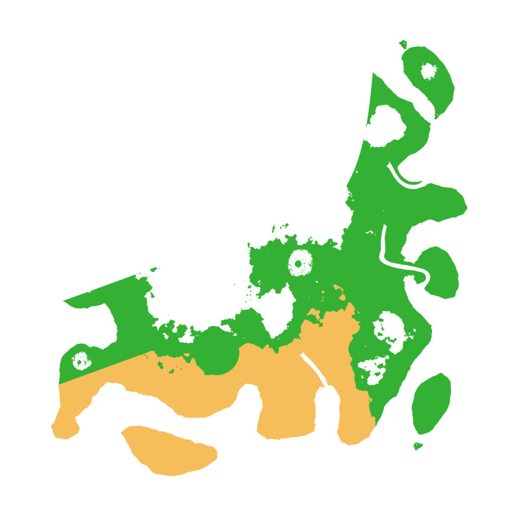 Biome Rust Map: Procedural Map, Size: 3000, Seed: 1507024940