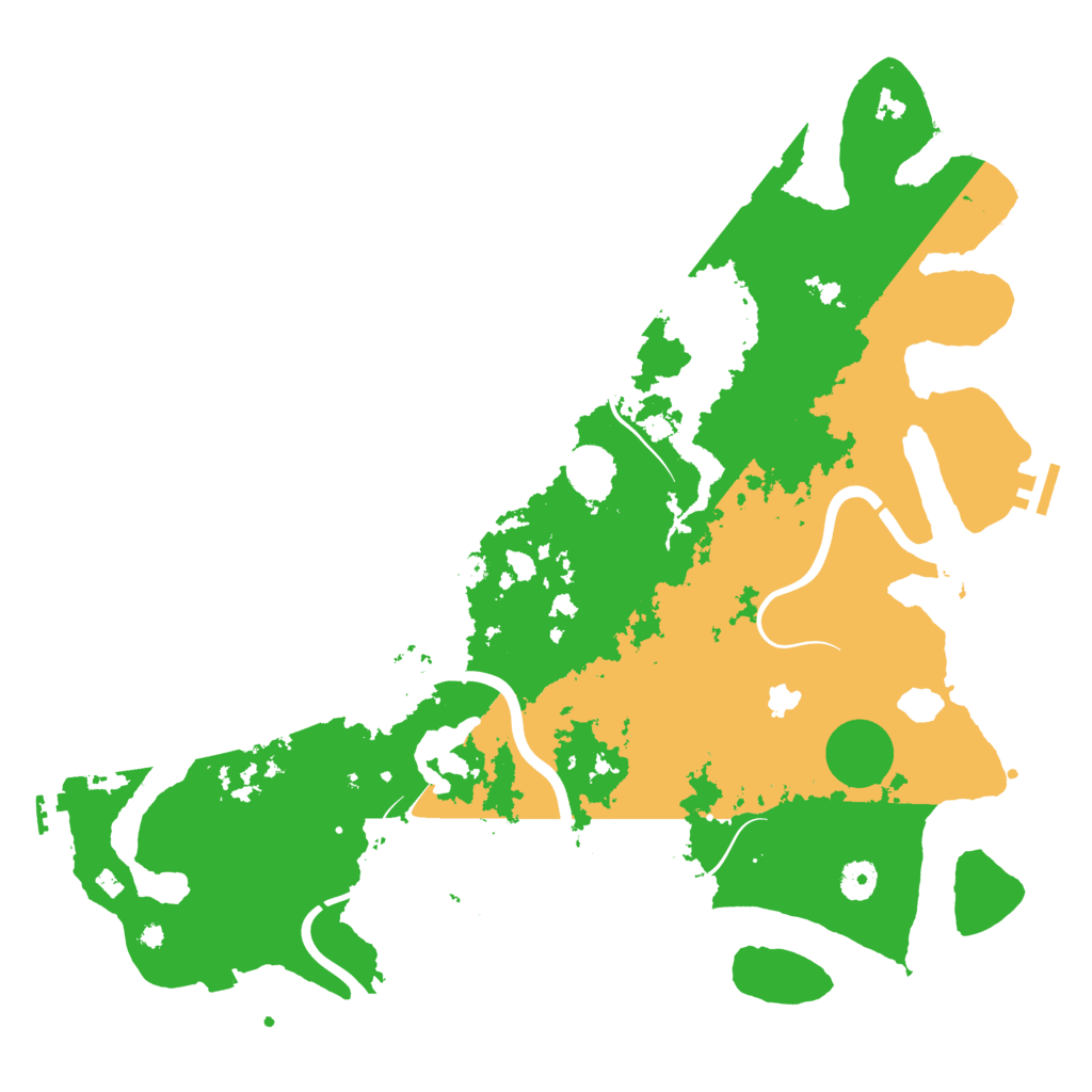 Biome Rust Map: Procedural Map, Size: 4250, Seed: 757999367