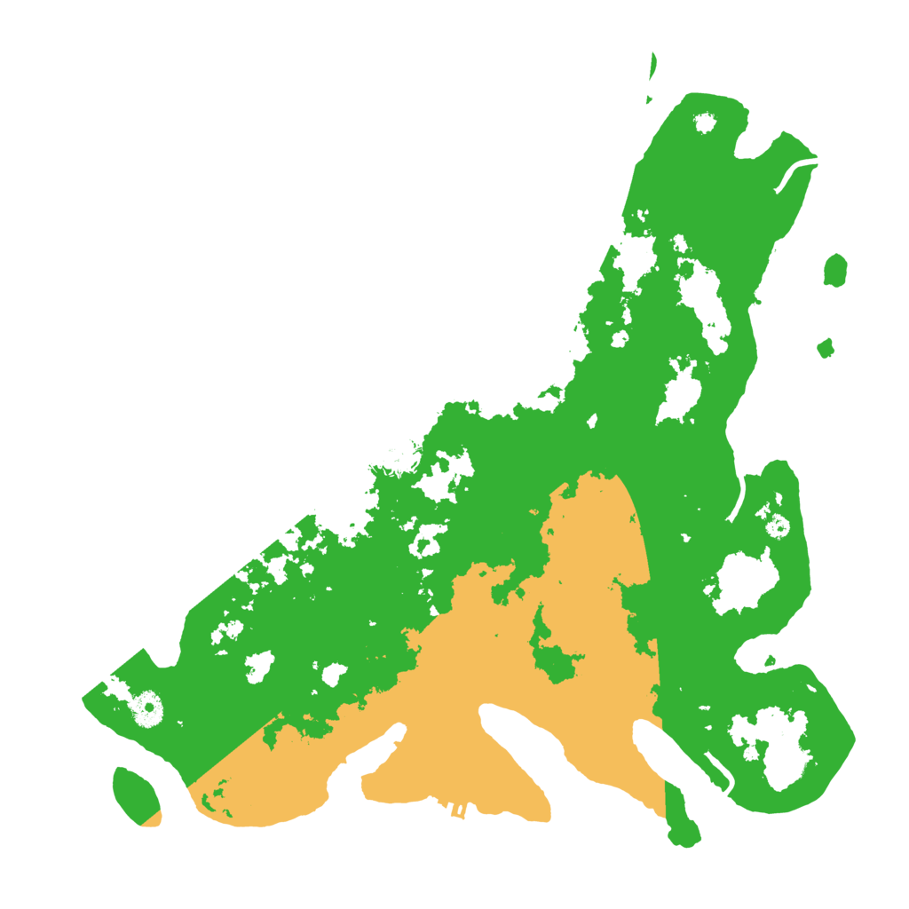 Biome Rust Map: Procedural Map, Size: 4000, Seed: 44557755