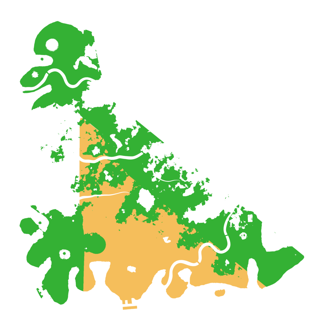 Biome Rust Map: Procedural Map, Size: 4500, Seed: 88310