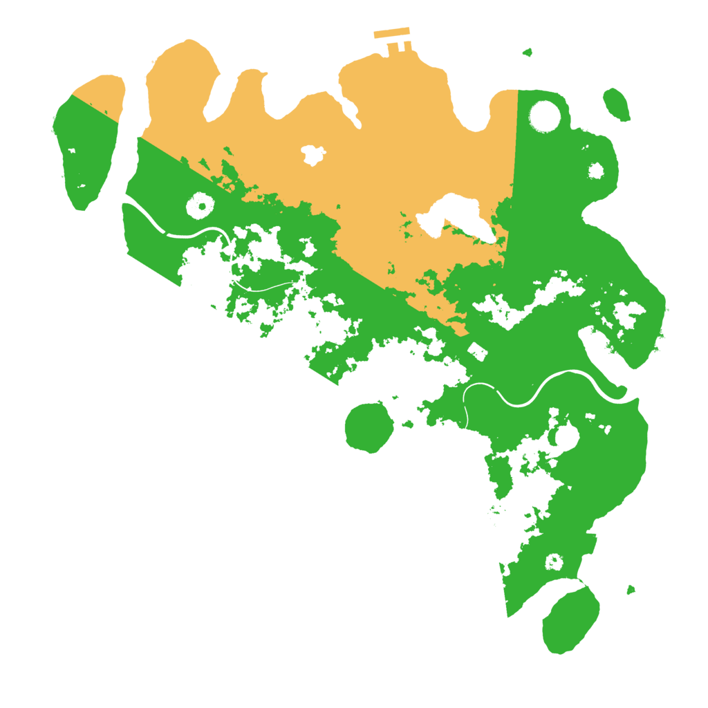Biome Rust Map: Procedural Map, Size: 4000, Seed: 27986442