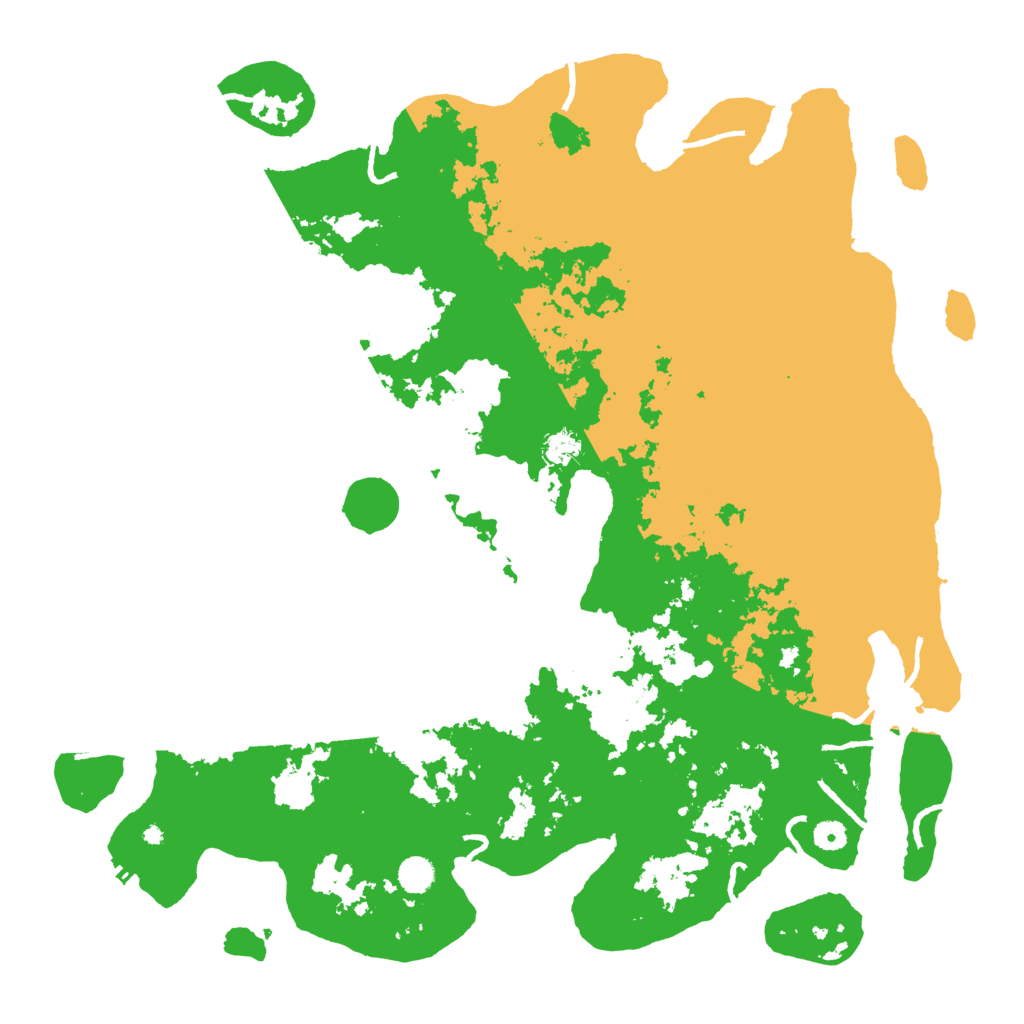 Biome Rust Map: Procedural Map, Size: 5000, Seed: 842925089