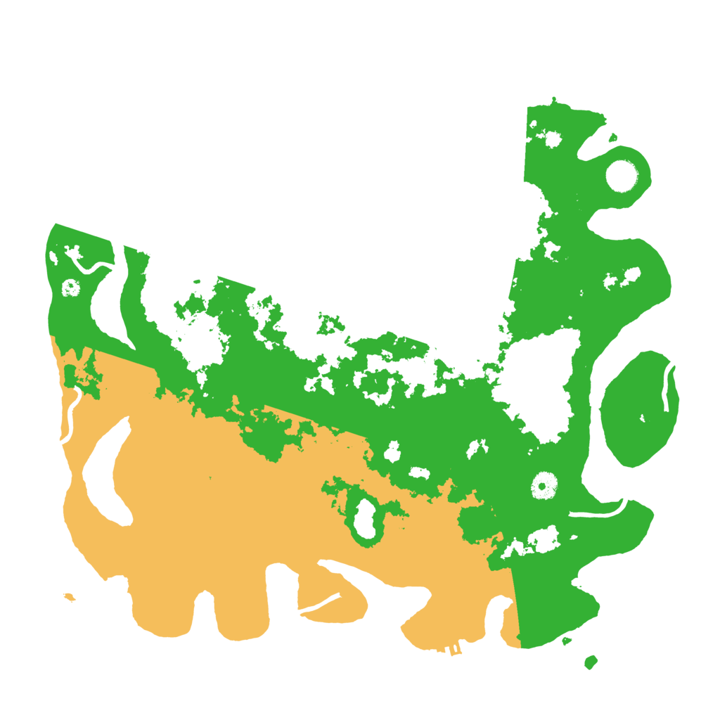 Biome Rust Map: Procedural Map, Size: 4000, Seed: 43447274