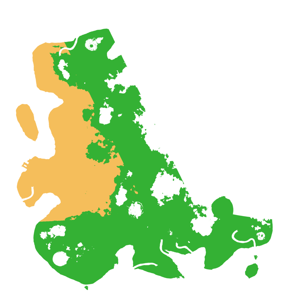 Biome Rust Map: Procedural Map, Size: 3750, Seed: 42449155