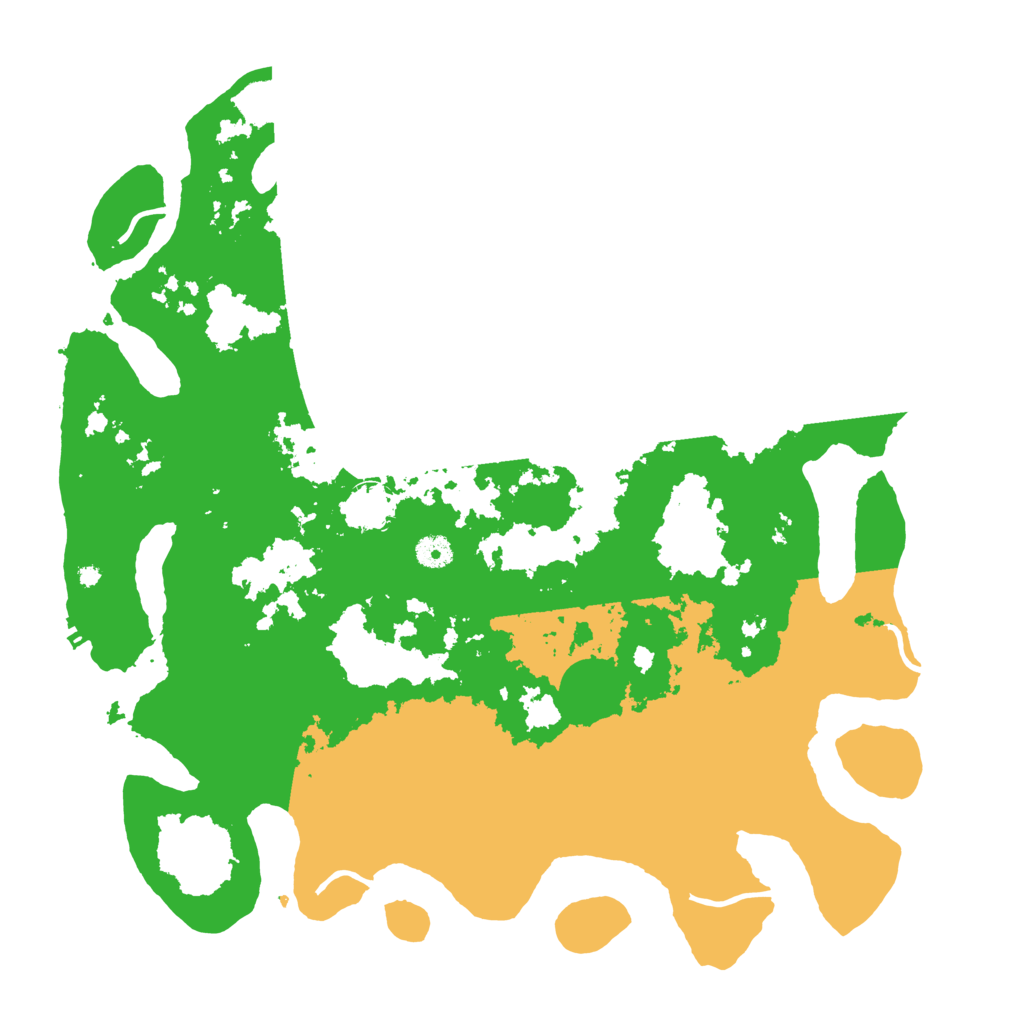 Biome Rust Map: Procedural Map, Size: 4400, Seed: 31635959