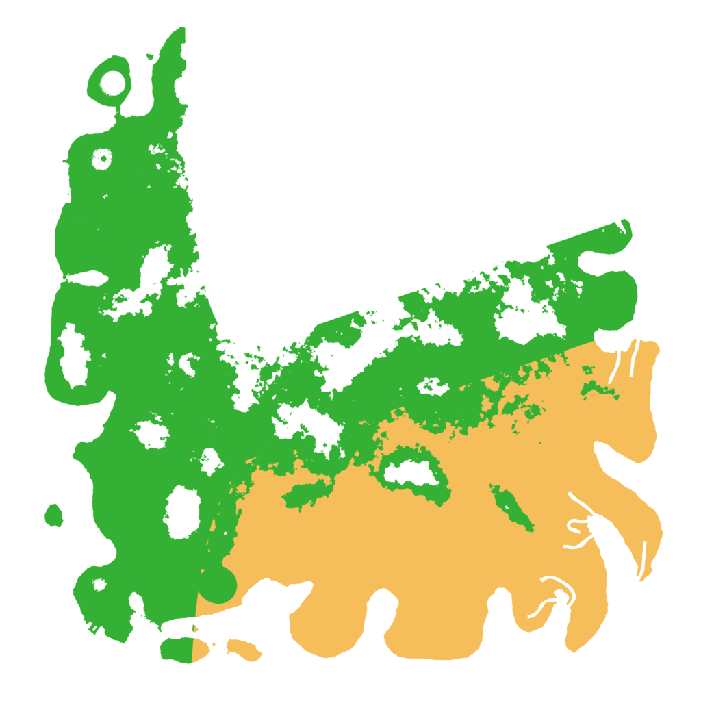 Biome Rust Map: Procedural Map, Size: 5000, Seed: 19600691