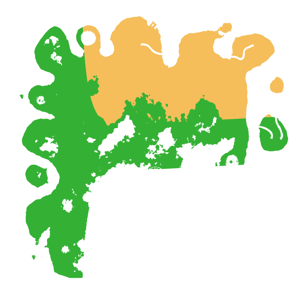 Biome Rust Map: Procedural Map, Size: 3750, Seed: 81797133