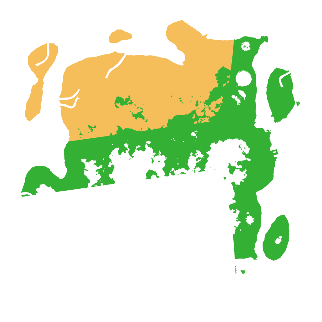 Biome Rust Map: Procedural Map, Size: 3650, Seed: 20068925