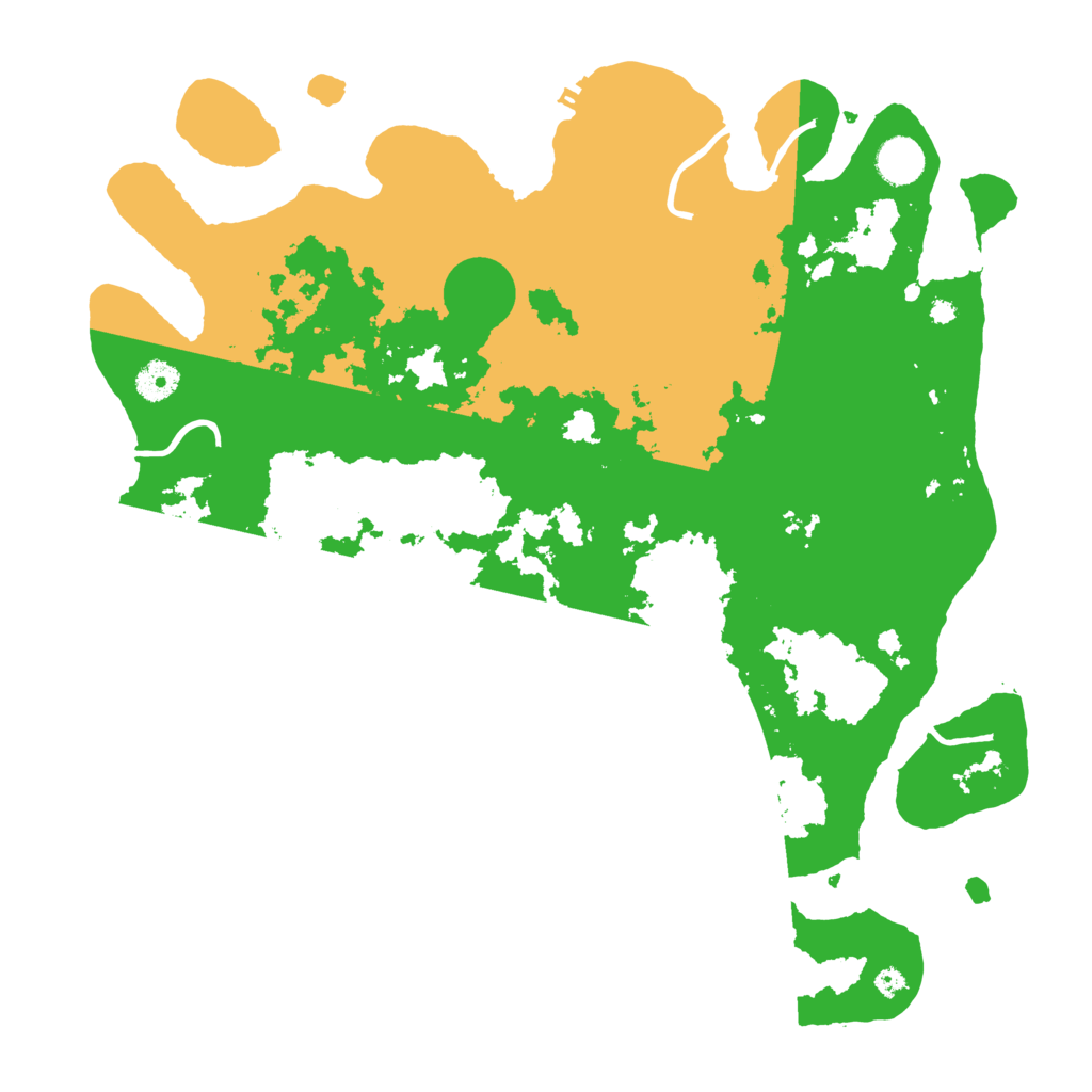 Biome Rust Map: Procedural Map, Size: 4000, Seed: 78750433