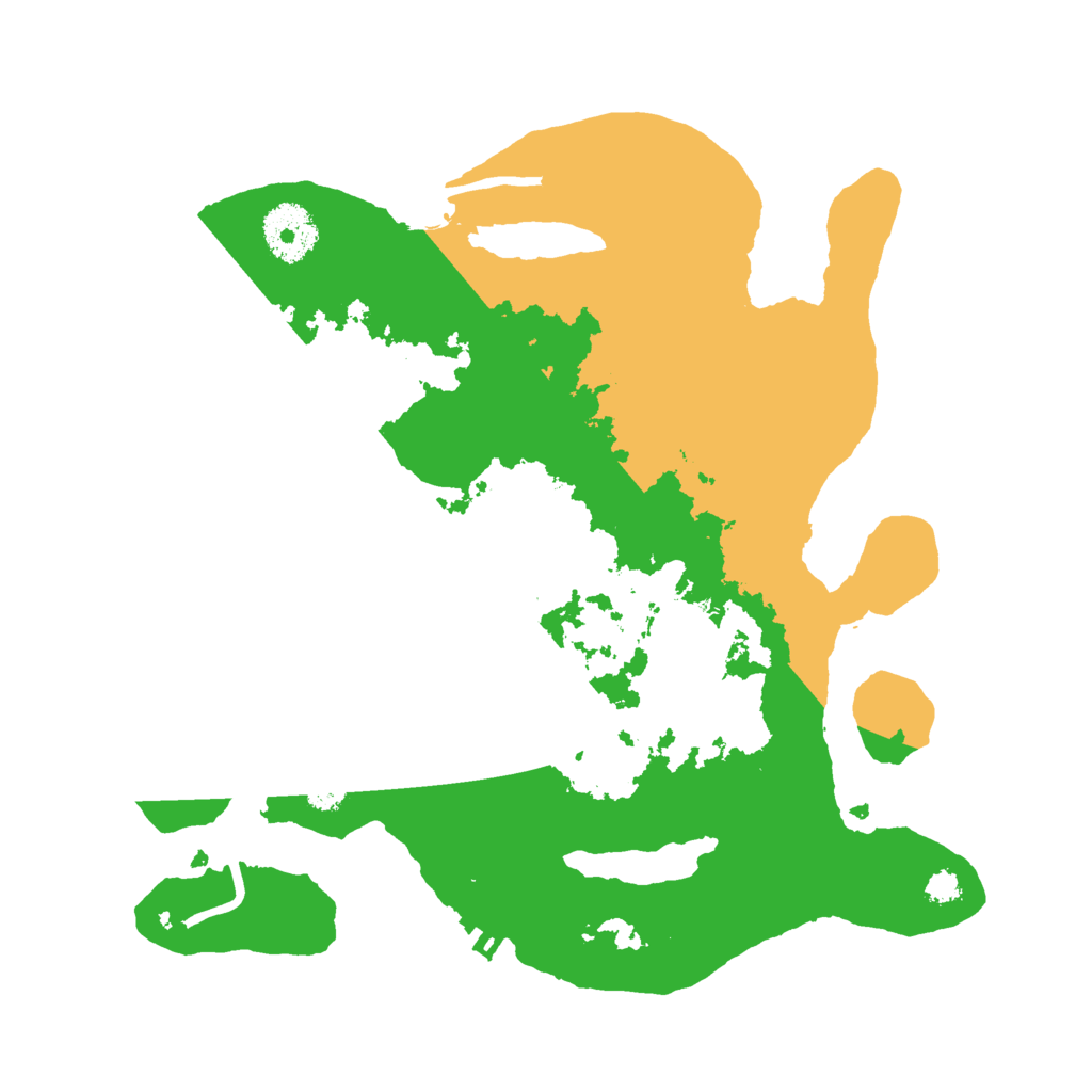 Biome Rust Map: Procedural Map, Size: 3000, Seed: 1218317970