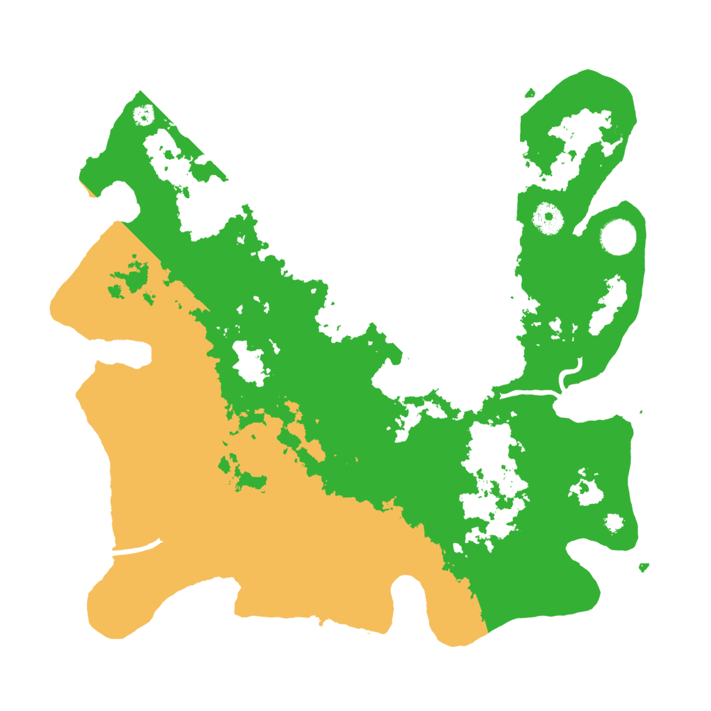 Biome Rust Map: Procedural Map, Size: 3500, Seed: 2875330