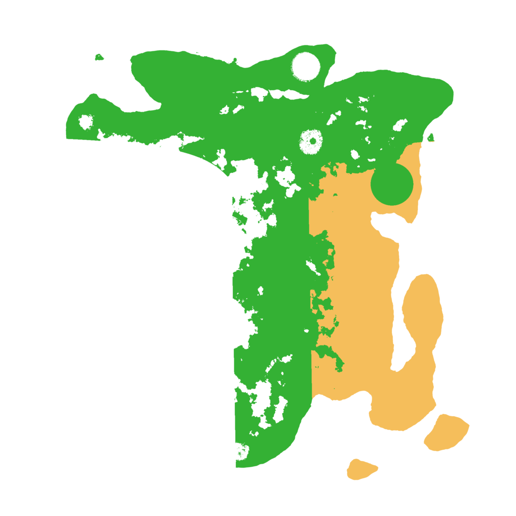 Biome Rust Map: Procedural Map, Size: 3200, Seed: 970069601