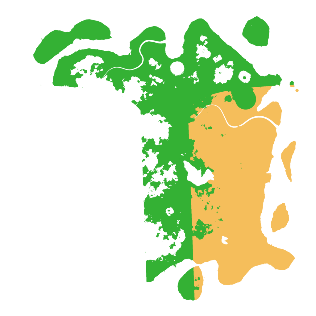 Biome Rust Map: Procedural Map, Size: 4000, Seed: 1591258152