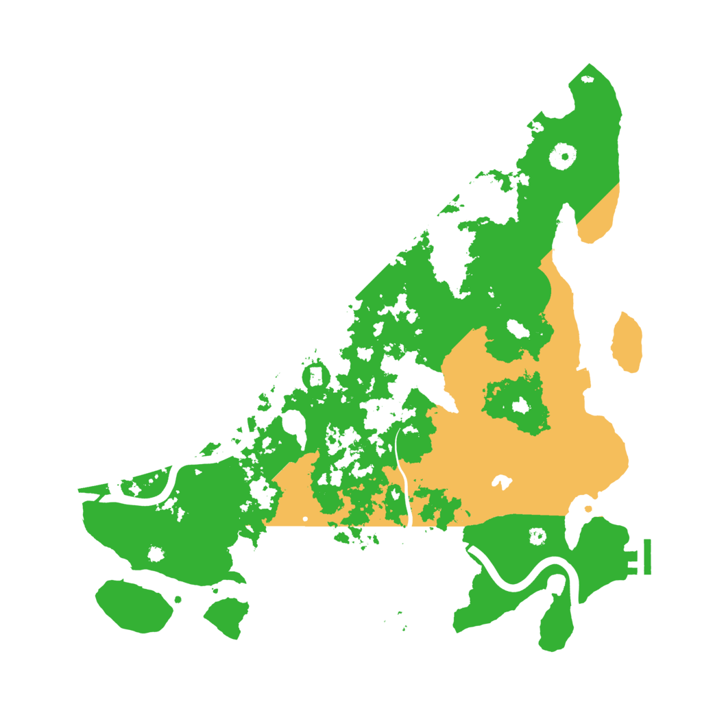Biome Rust Map: Procedural Map, Size: 4000, Seed: 42211214