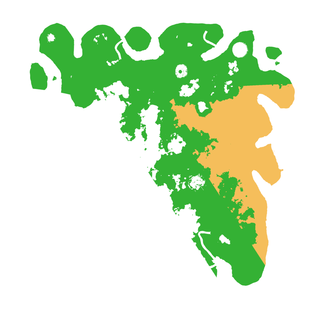 Biome Rust Map: Procedural Map, Size: 3650, Seed: 38721364