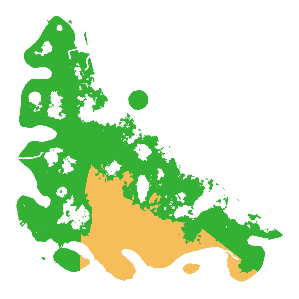 Biome Rust Map: Procedural Map, Size: 4253, Seed: 616399348