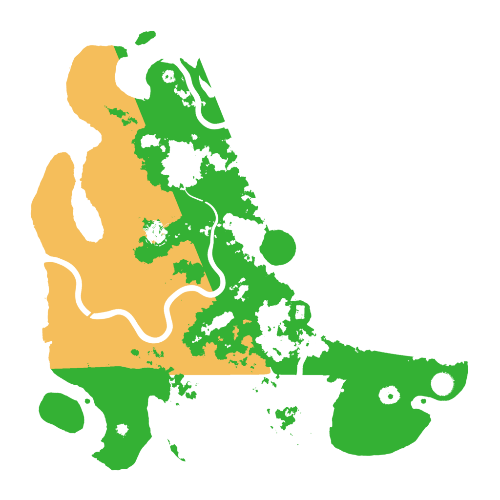 Biome Rust Map: Procedural Map, Size: 3850, Seed: 31047010