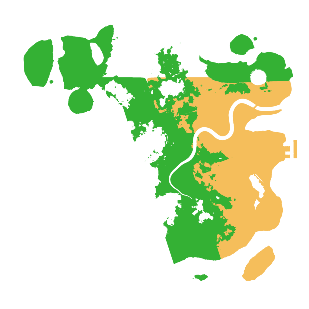 Biome Rust Map: Procedural Map, Size: 3450, Seed: 1562034