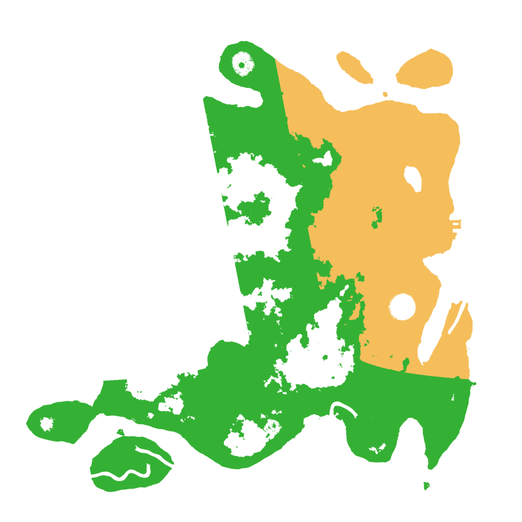 Biome Rust Map: Procedural Map, Size: 3500, Seed: 873859858