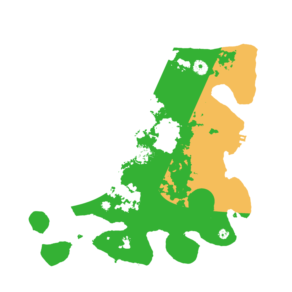 Biome Rust Map: Procedural Map, Size: 3000, Seed: 10850