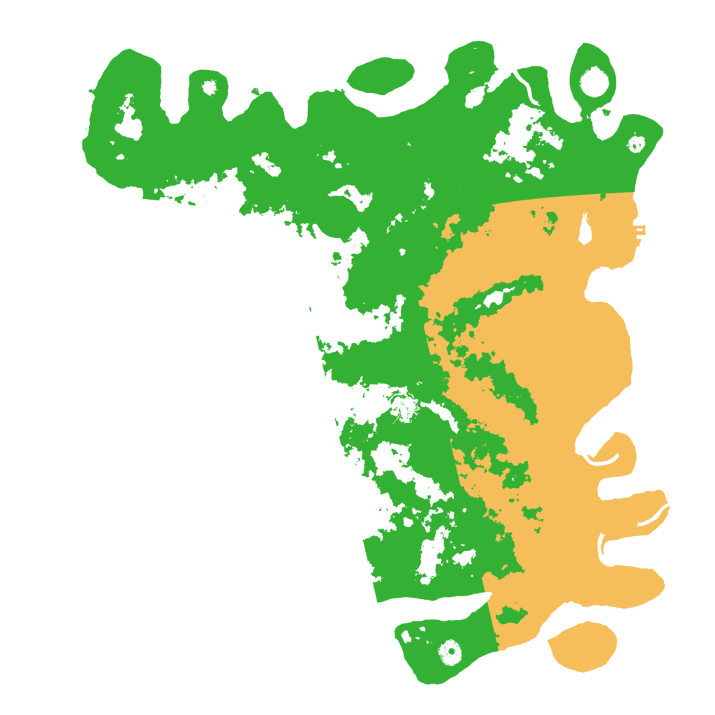 Biome Rust Map: Procedural Map, Size: 4500, Seed: 6124