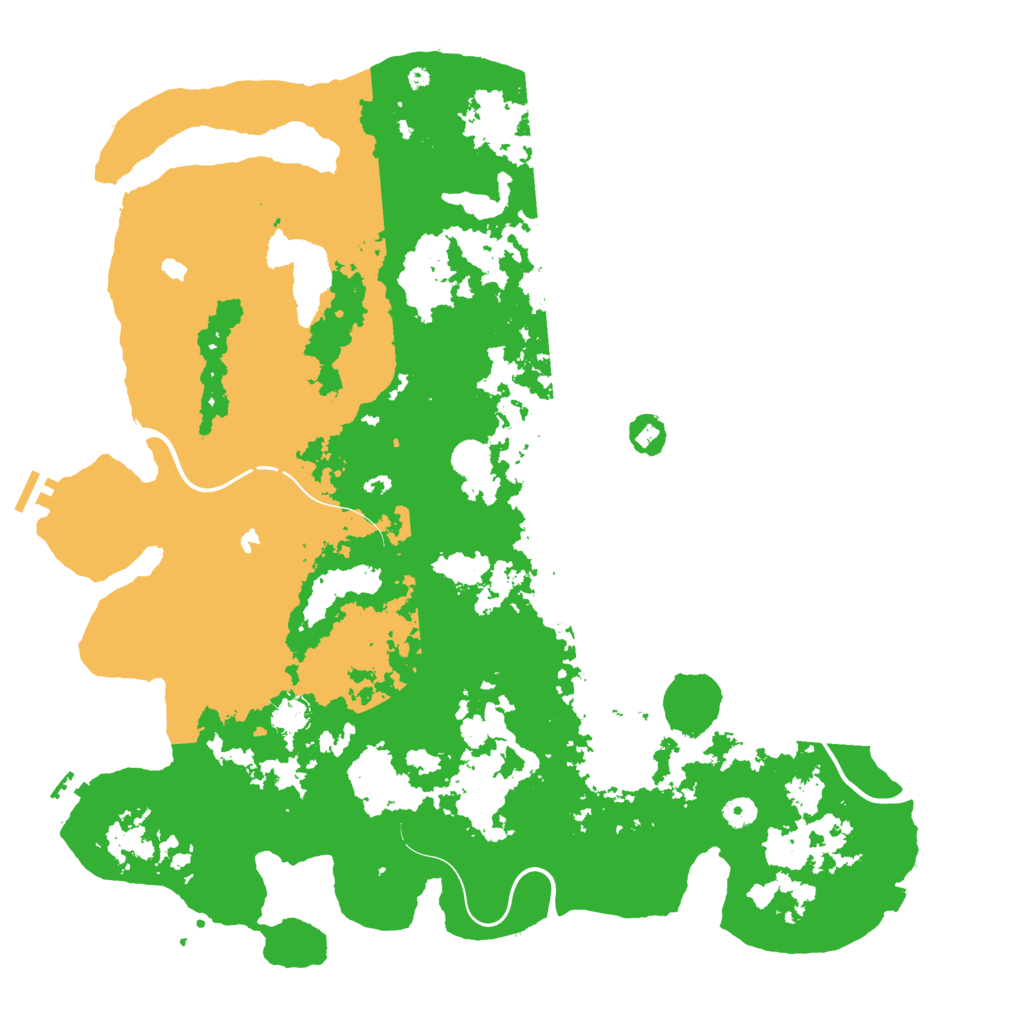 Biome Rust Map: Procedural Map, Size: 4800, Seed: 1546205644