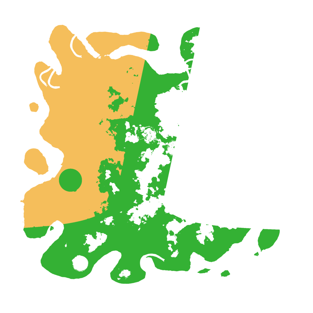 Biome Rust Map: Procedural Map, Size: 3600, Seed: 83852683