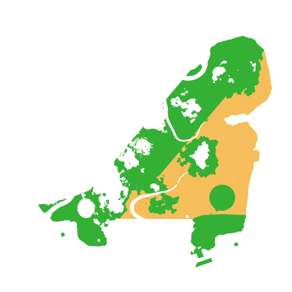 Biome Rust Map: Procedural Map, Size: 3000, Seed: 5888