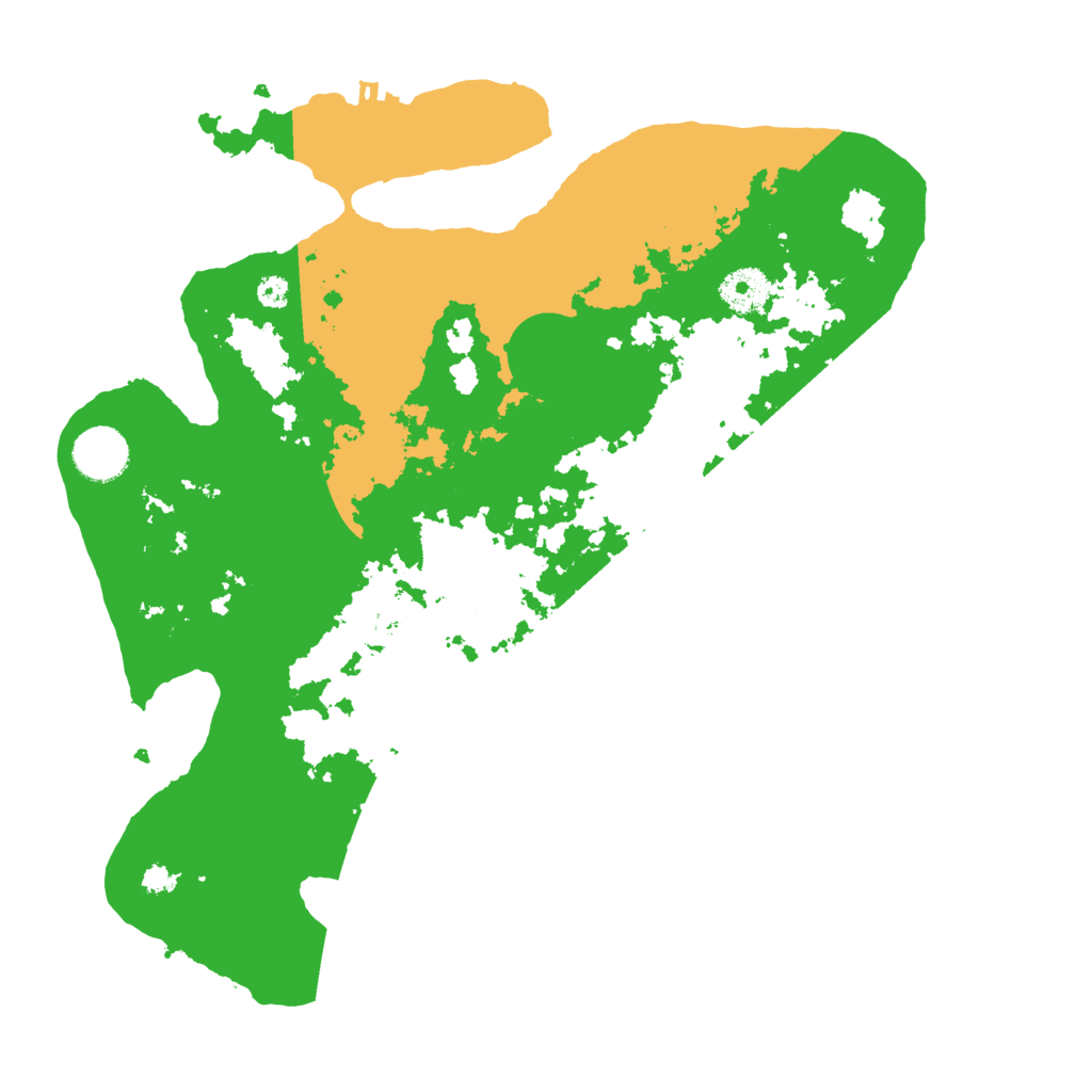 Biome Rust Map: Procedural Map, Size: 3500, Seed: 1949960256